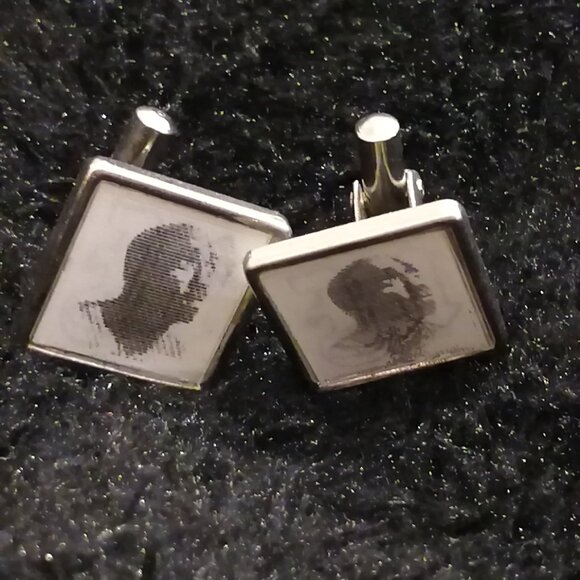 RARE FIND! Makaveli Branded Tupac Shakur 2Pac Lenticular Cufflinks - Picture 3 of 7